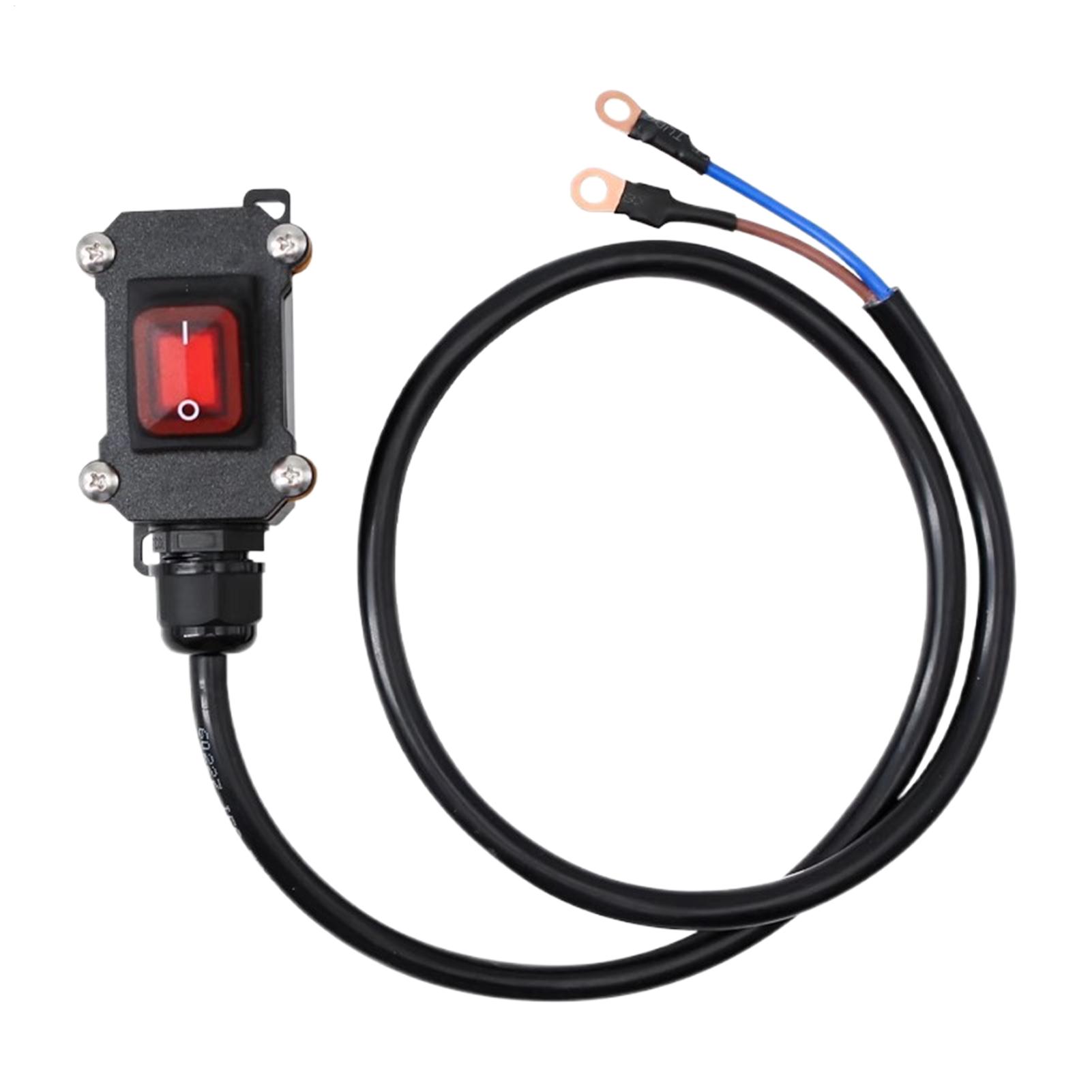 Outdoor Power Disconnect - 30/50/100 センチメートル車のバッテリー切断器 12 V/24 V 防水パワーブロッカーオートバイ車のバッテリー切断器マリンボート車用