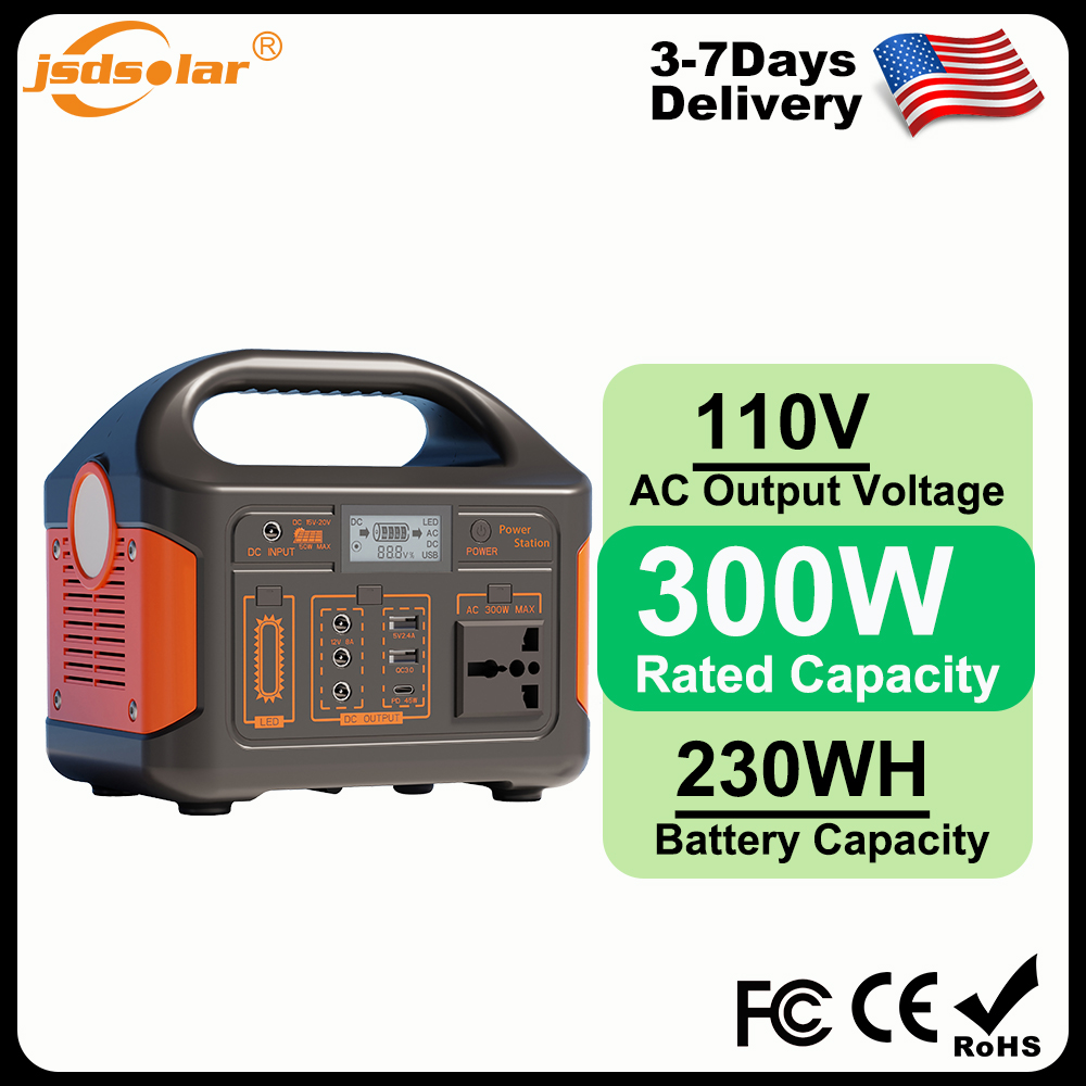 Ups Power Supply Outdoor - Gaiaray 300W パワーバンク 大容量230WH アウトドアモバイル電源 急速充電