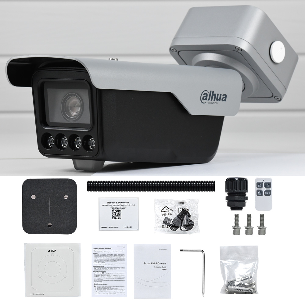 Outdoor Power Disconnect - ダーファ4MP ANPR LPR バレット型屋外セキュリティカメラ ナンバープレート認識 駐車場アクセス制御