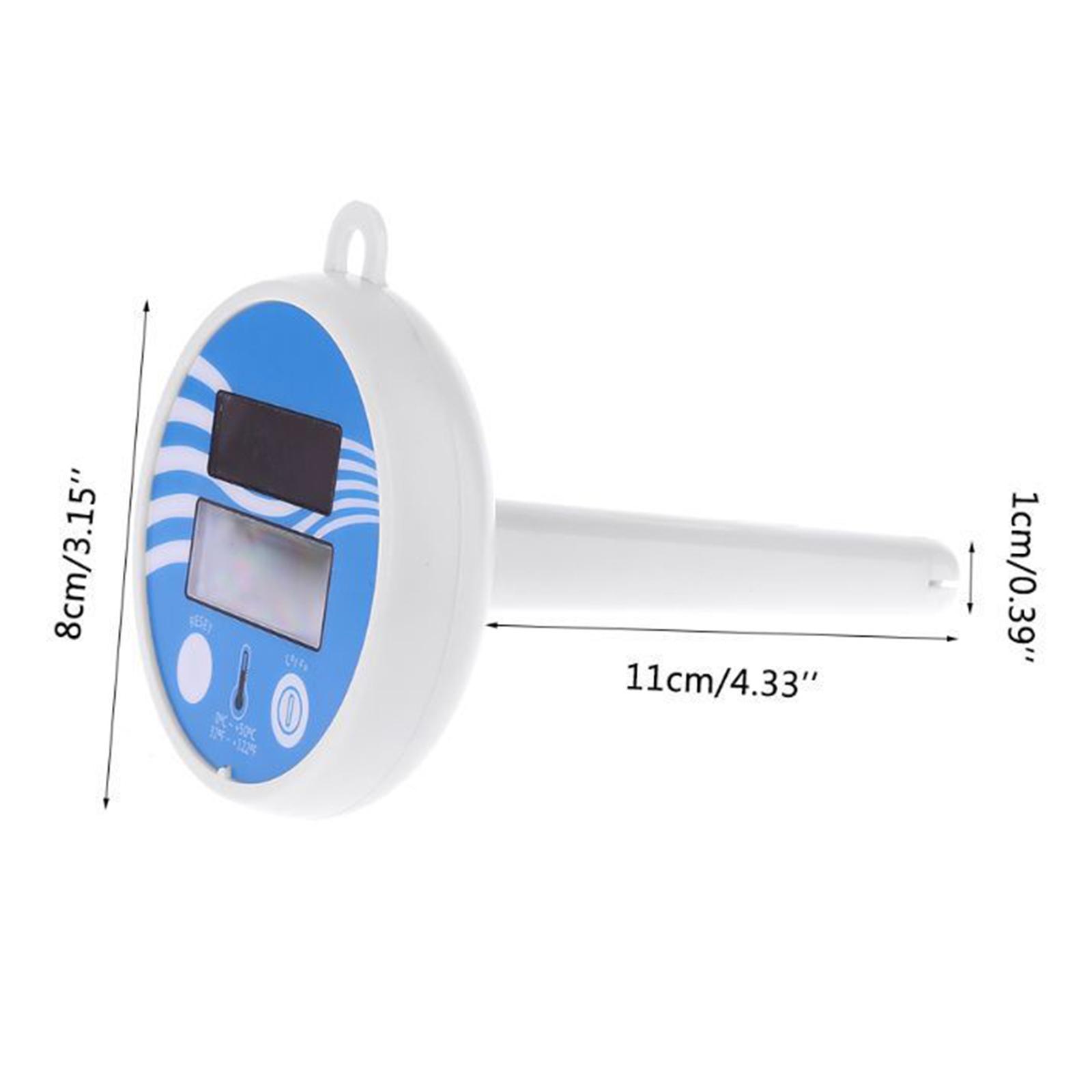 デジタルプール温度計 ソーラー式 読みやすいフローティングプ - Outdoor Power For Hot Tub のレビューと価格