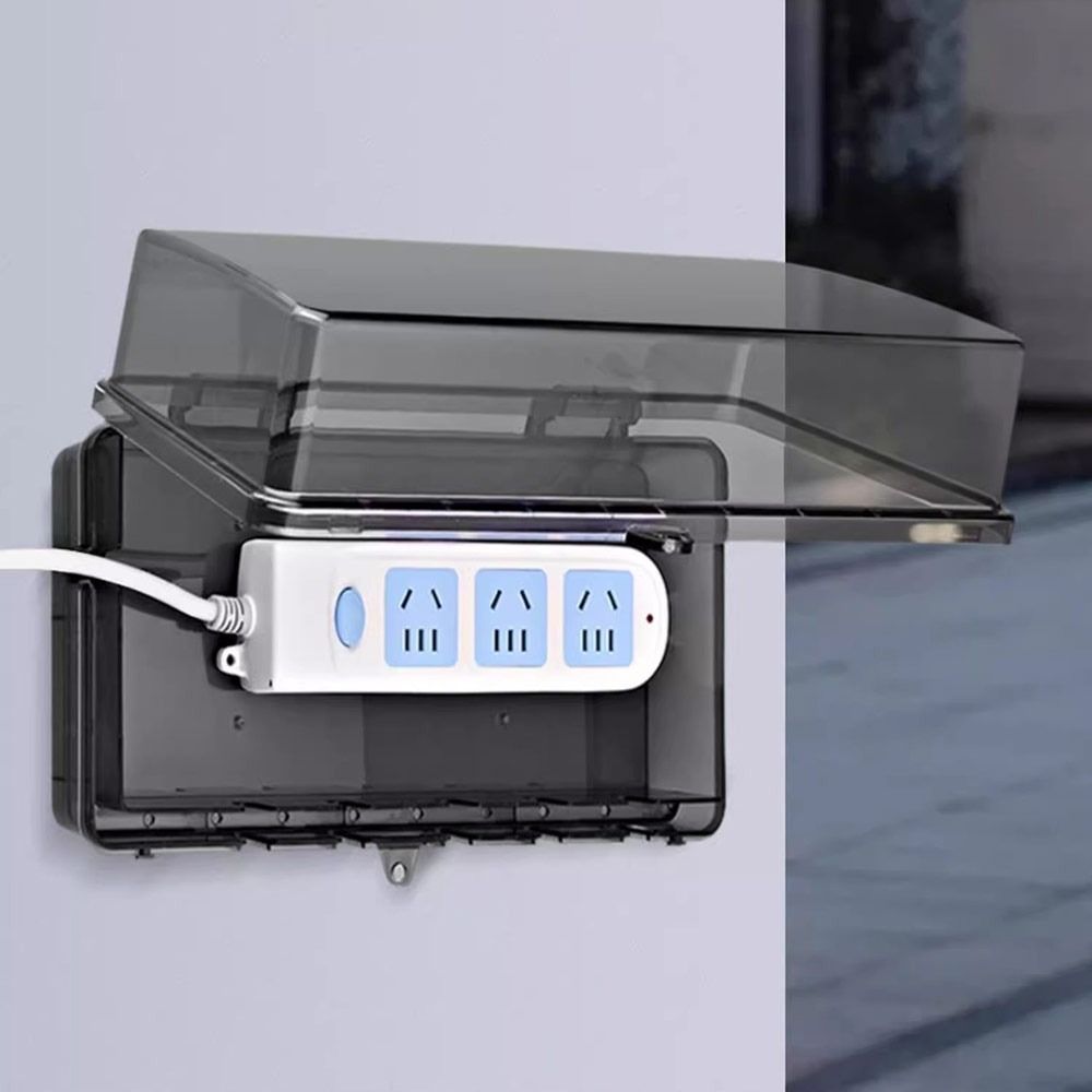 耐久性のあるプラスチック製プラグボックス防水耐候性ケーブル管 - Outdoor Power Strip のレビューと価格