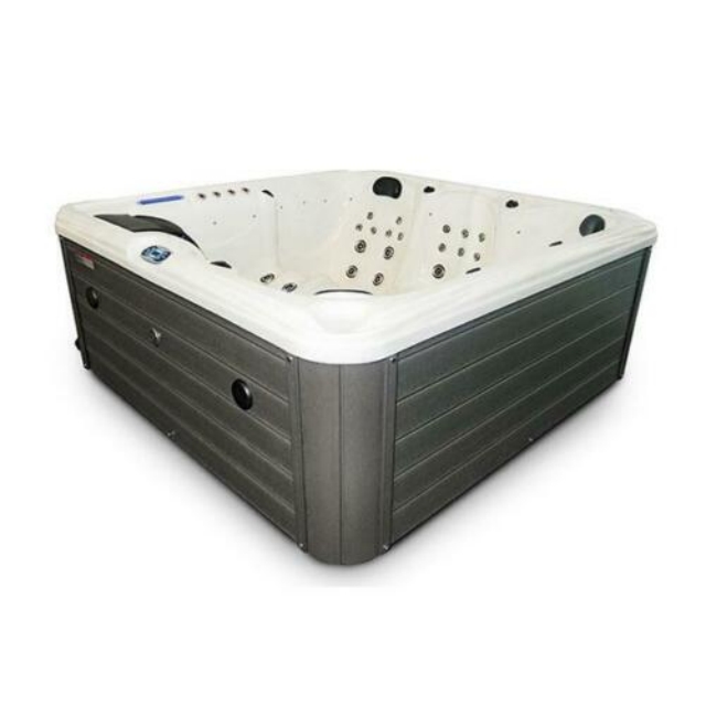6人用屋外ホワイトマーブルジェットバス、2m自立型アクリル浴 - Outdoor Power For Hot Tub のレビューと価格