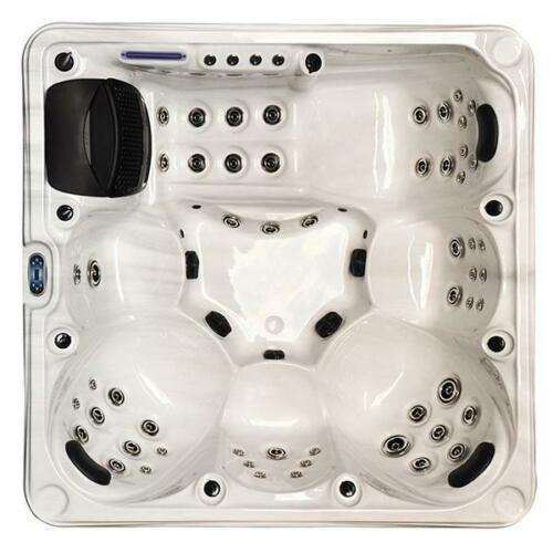 6人用屋外ホワイトマーブルジェットバス、2m自立型アクリル浴 - Outdoor Power For Hot Tub のレビューと価格