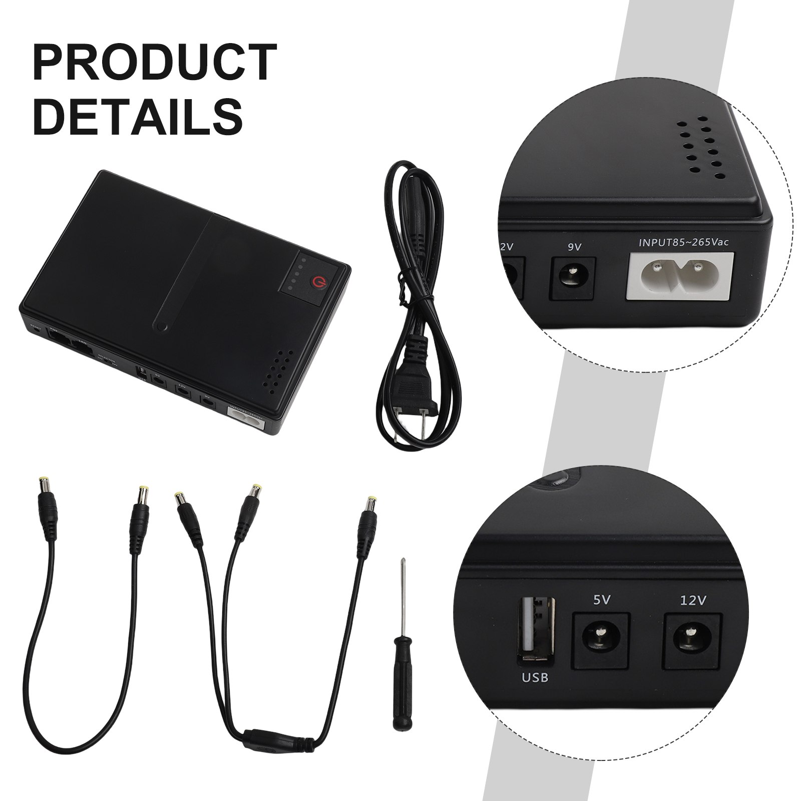 1018L 5V 9V 12V バックアップDC UPS 無 - Ups Power Supply Outdoor のレビューと価格