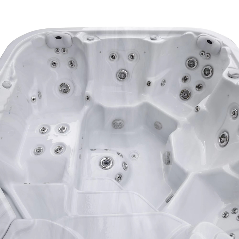 屋外用アクリル製マッサージ温水浴槽、強力ジェット付き、米国規 - Outdoor Power For Hot Tub のレビューと価格