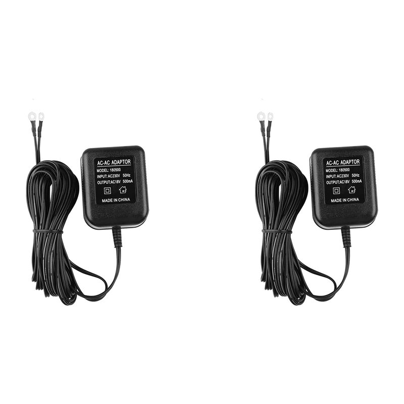 AT05-2X 18V 500MA 電源バッテリーアダプター - Outdoor Power Adapter Ring のレビューと価格
