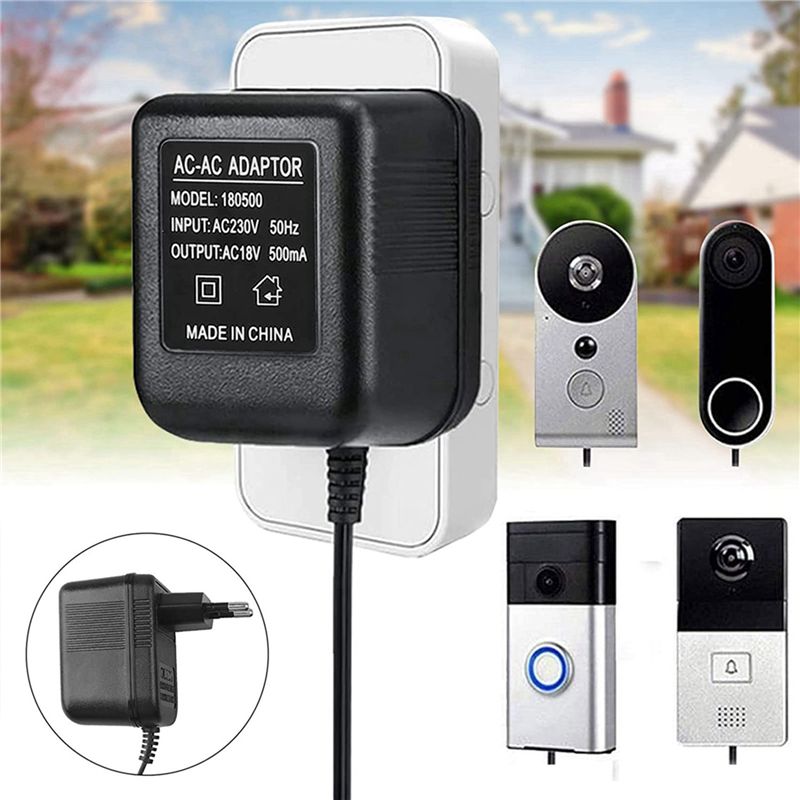 AT05-2X 18V 500MA 電源バッテリーアダプター - Outdoor Power Adapter Ring のレビューと価格