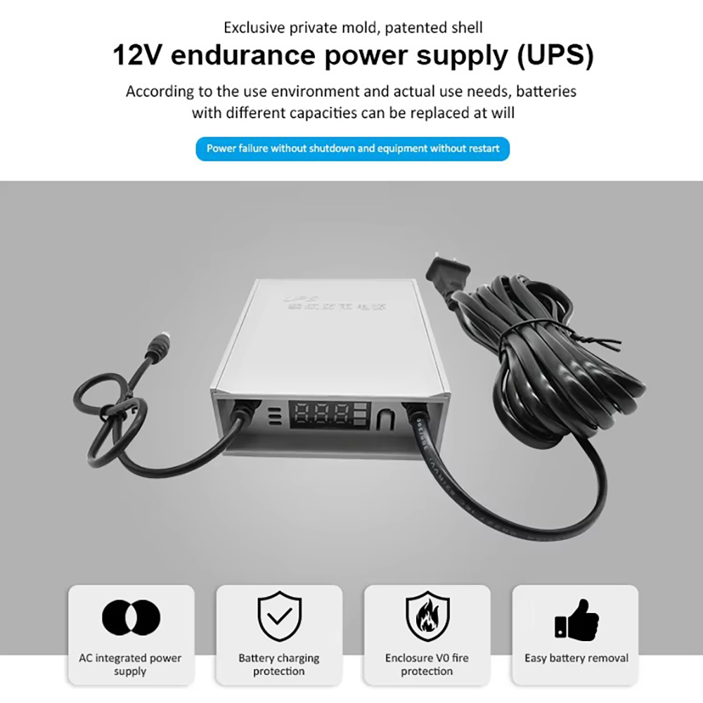DIFANG 5400mAh UPS電源アダプター LCDス - Ups Power Supply Outdoor のレビューと価格