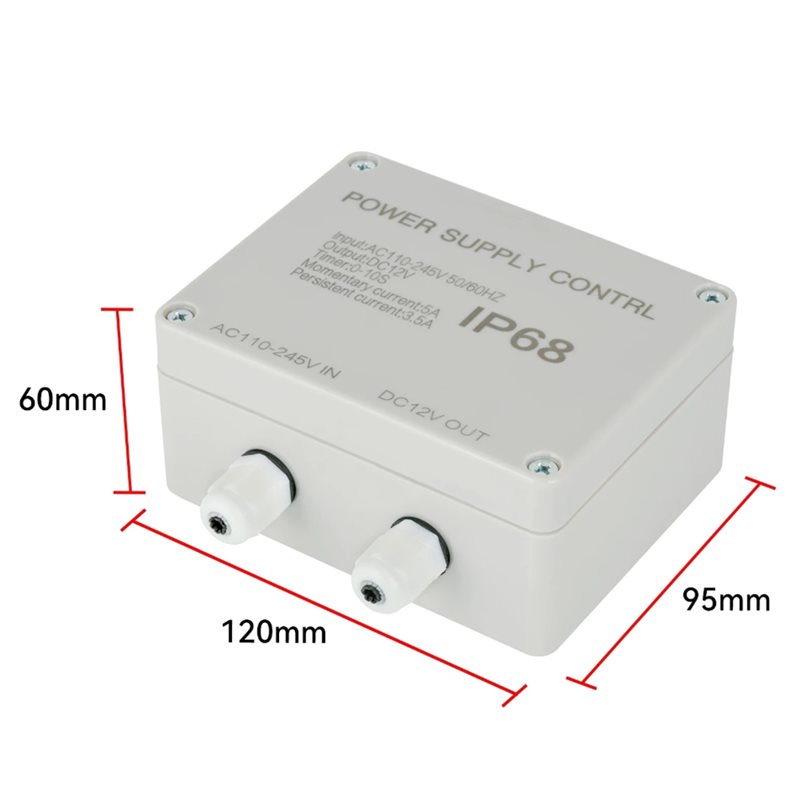 AA84 新型屋外用IP68 12VDC 5A UPS電源基 - Ups Power Supply Outdoor のレビューと価格