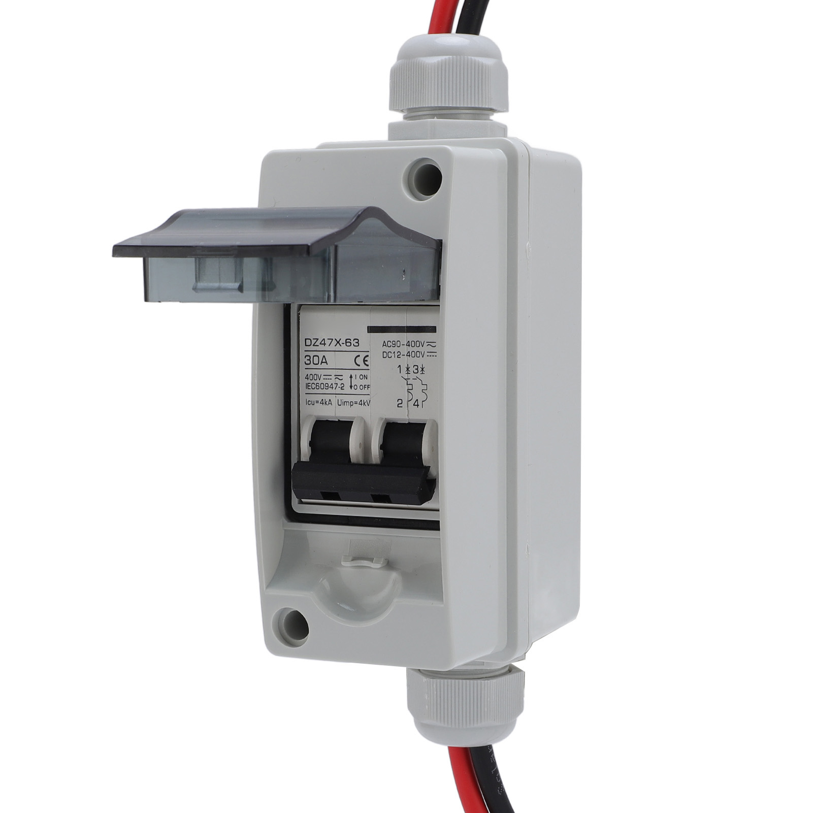 ソーラーパネル切断スイッチ 30A DC AC シャットオフ - Outdoor Power Disconnect のレビューと価格