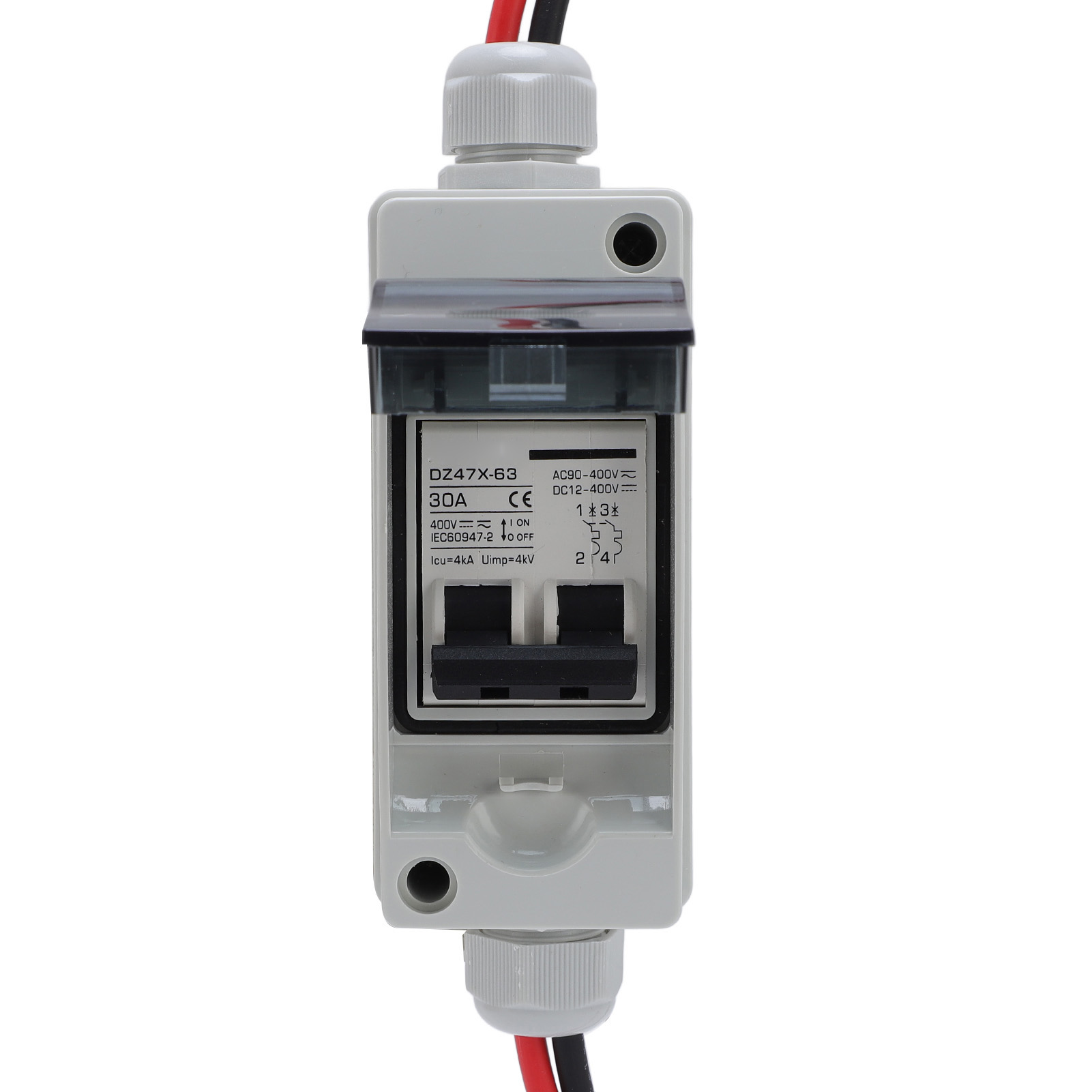 ソーラーパネル切断スイッチ 30A DC AC シャットオフ - Outdoor Power Disconnect のレビューと価格