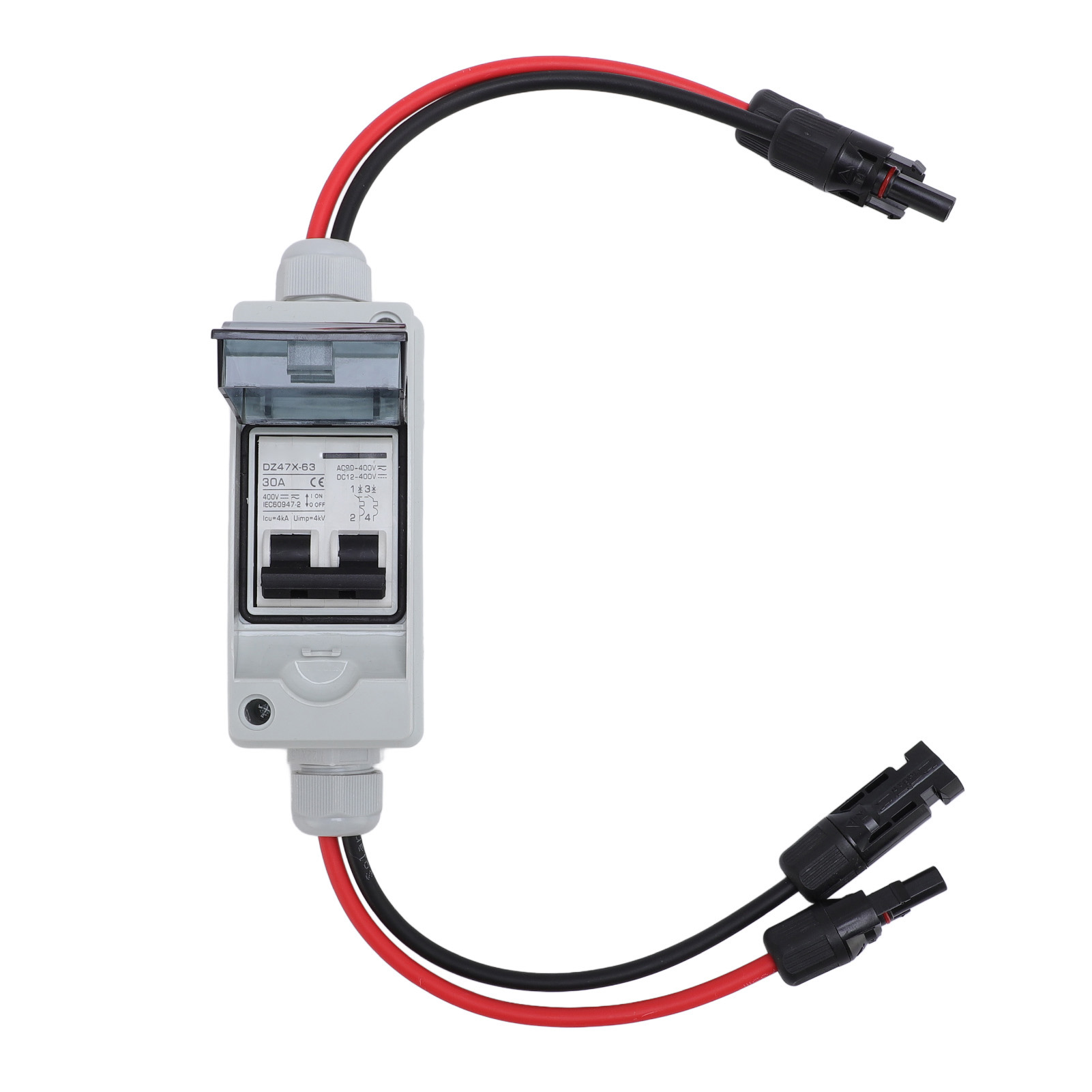 ソーラーパネル切断スイッチ 30A DC AC シャットオフ - Outdoor Power Disconnect のレビューと価格