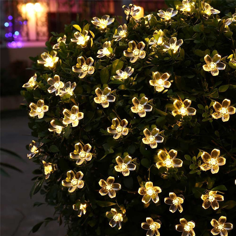 ソーラーled屋外ライトガーランド,庭の装飾,クリスマス,5 - Outdoor Power For Christmas Lights のレビューと価格
