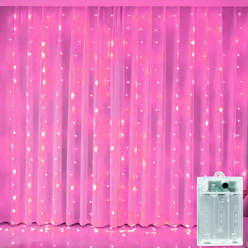 バッテリー式LEDカーテンライトストリング 屋外 寝室 クリ - Outdoor Power For Christmas Lights のレビューと価格